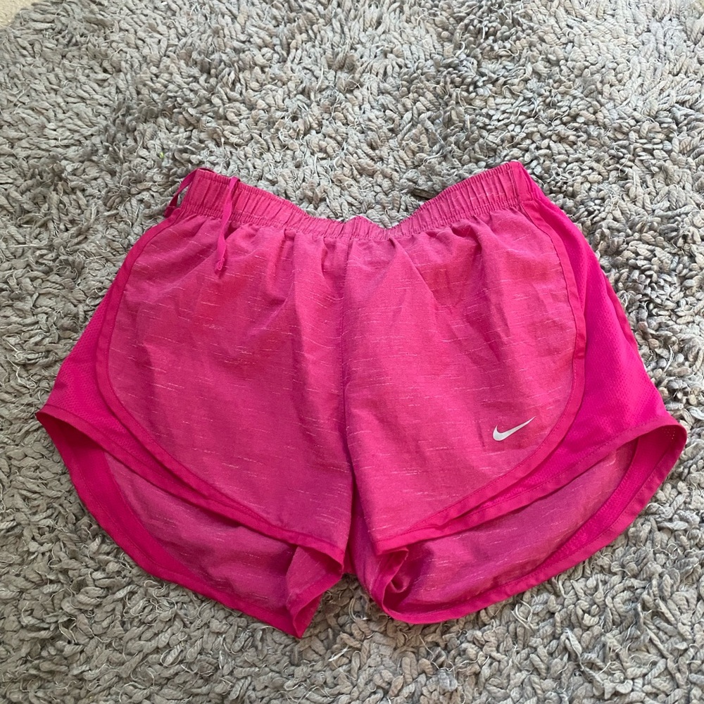 nike running shorts size S, pretty pink color !!
